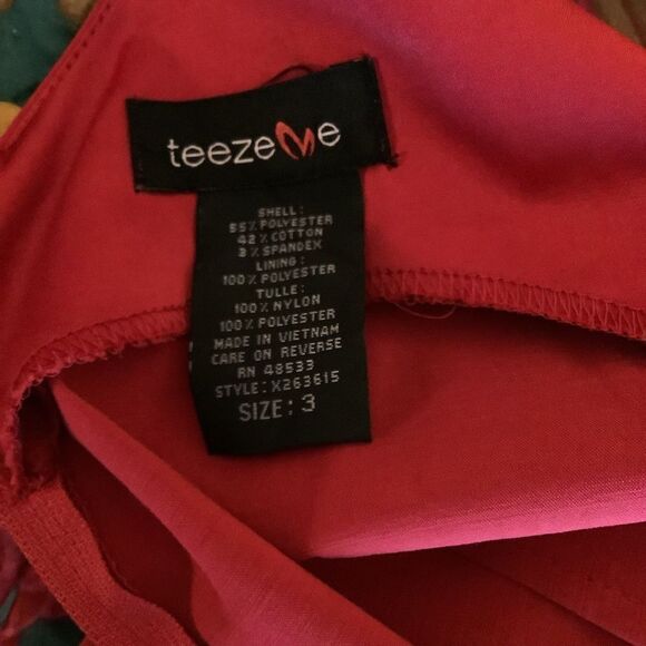 Teeze-Me Cupid Red Dress 🥰💌❤️ - Picture 4 of 5
